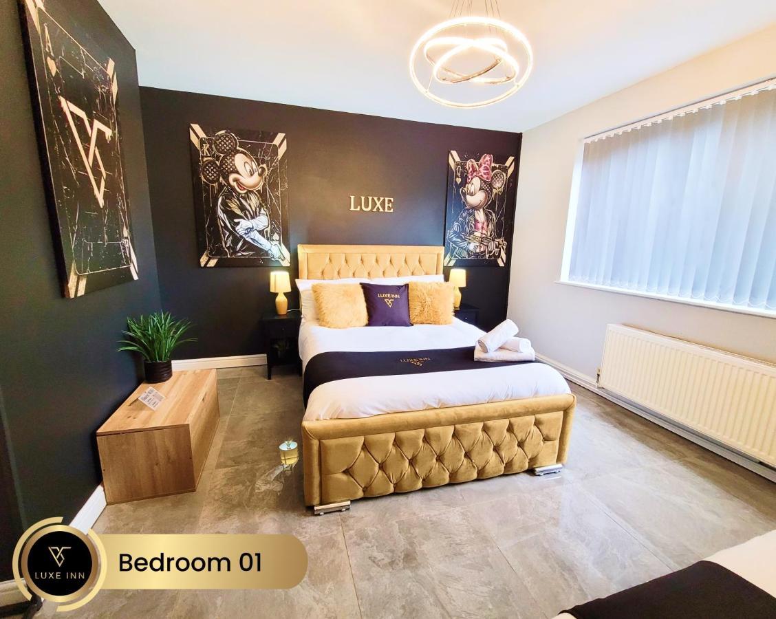 Nr Birmingham City Centre, 5 Bed, Luxe Inn Zewnętrze zdjęcie