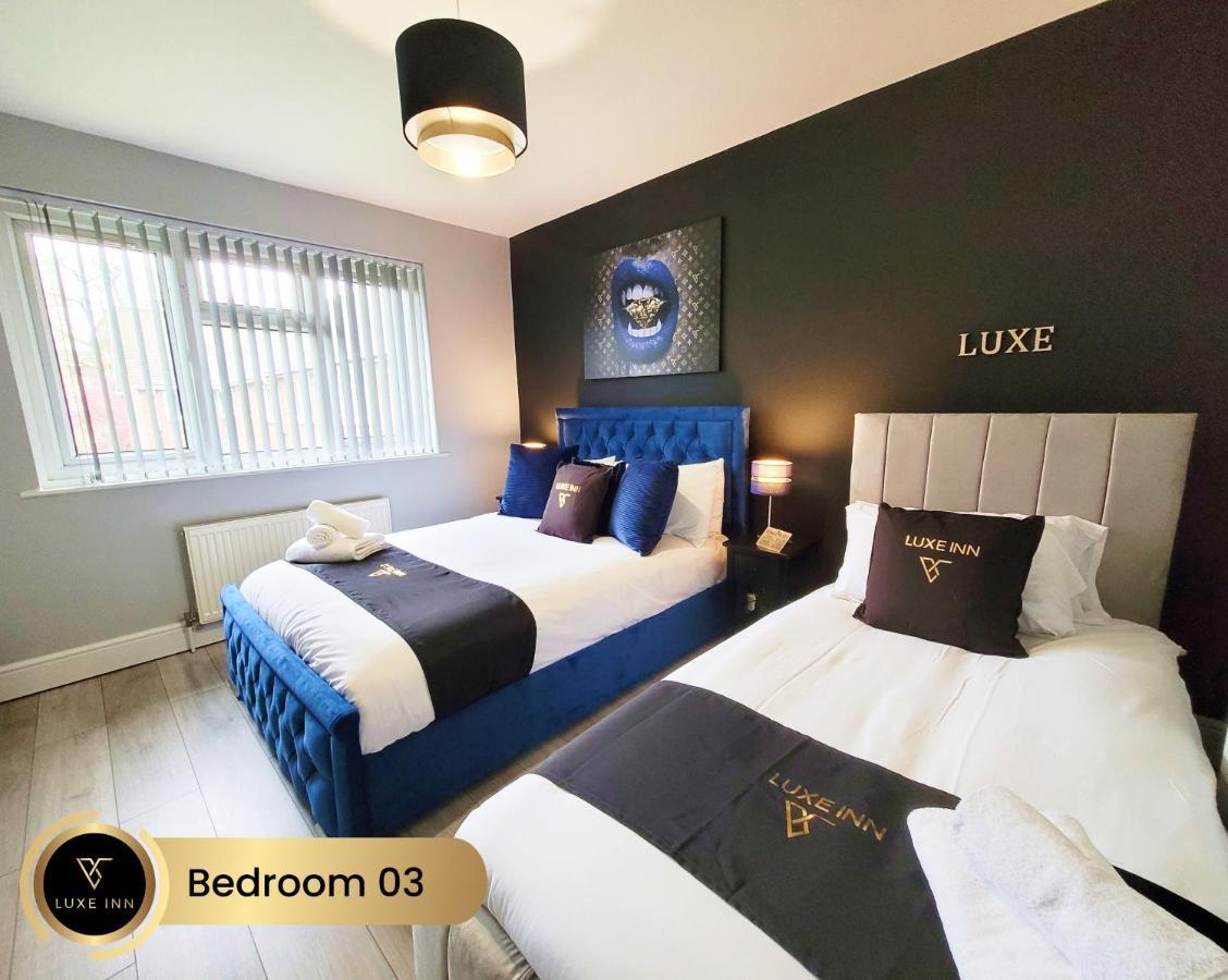 Nr Birmingham City Centre, 5 Bed, Luxe Inn Zewnętrze zdjęcie
