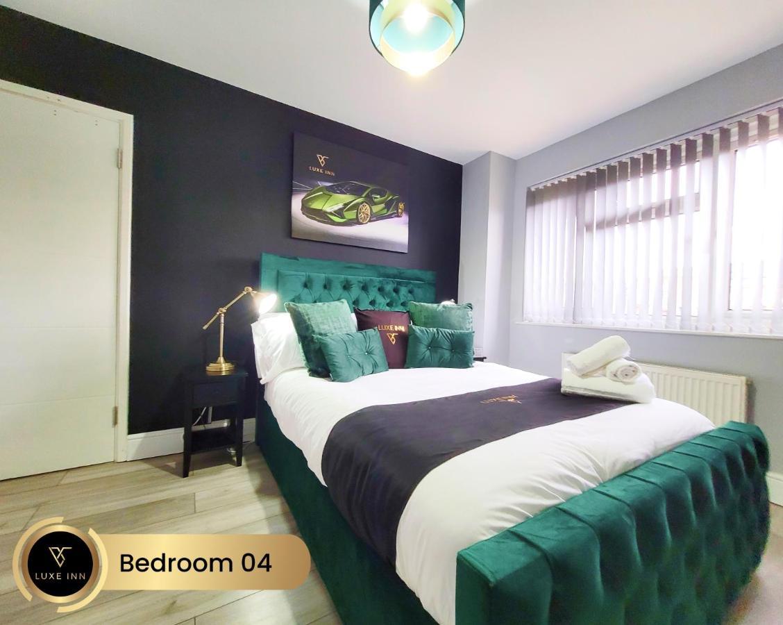 Nr Birmingham City Centre, 5 Bed, Luxe Inn Zewnętrze zdjęcie